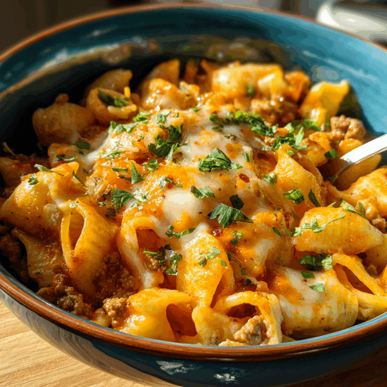 cheesy taco pasta recipe