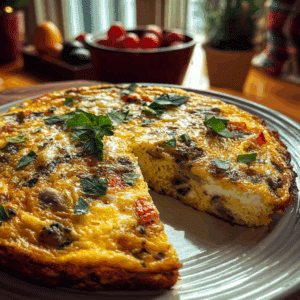 Christmas Morning Frittata Perfect Recipe for Holiday Brunch