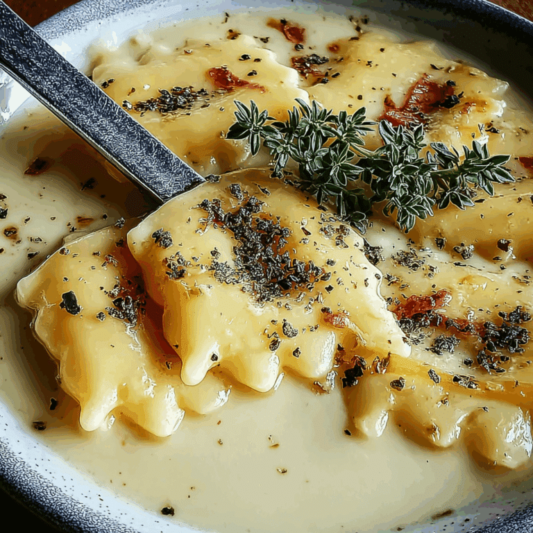 creamy white lasagna soup recipe