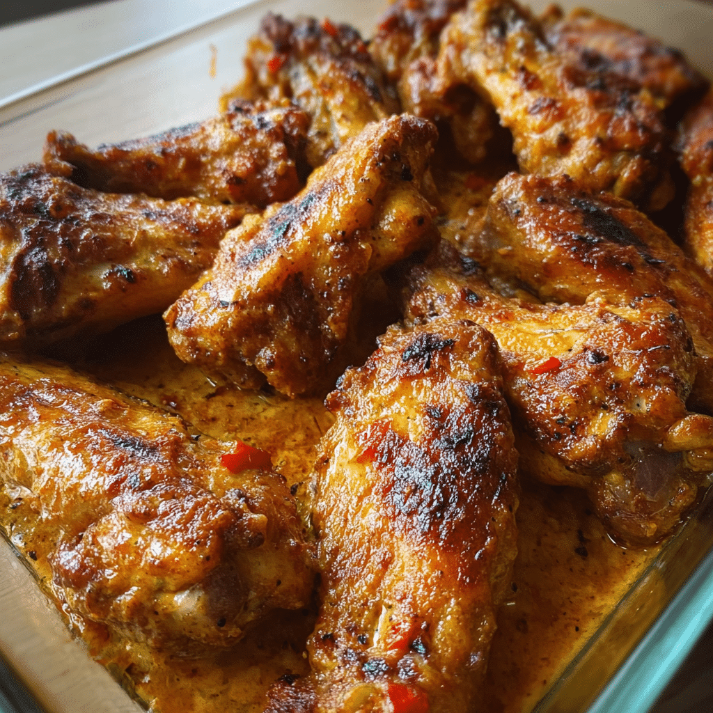 crispy baked chicken wings recipe