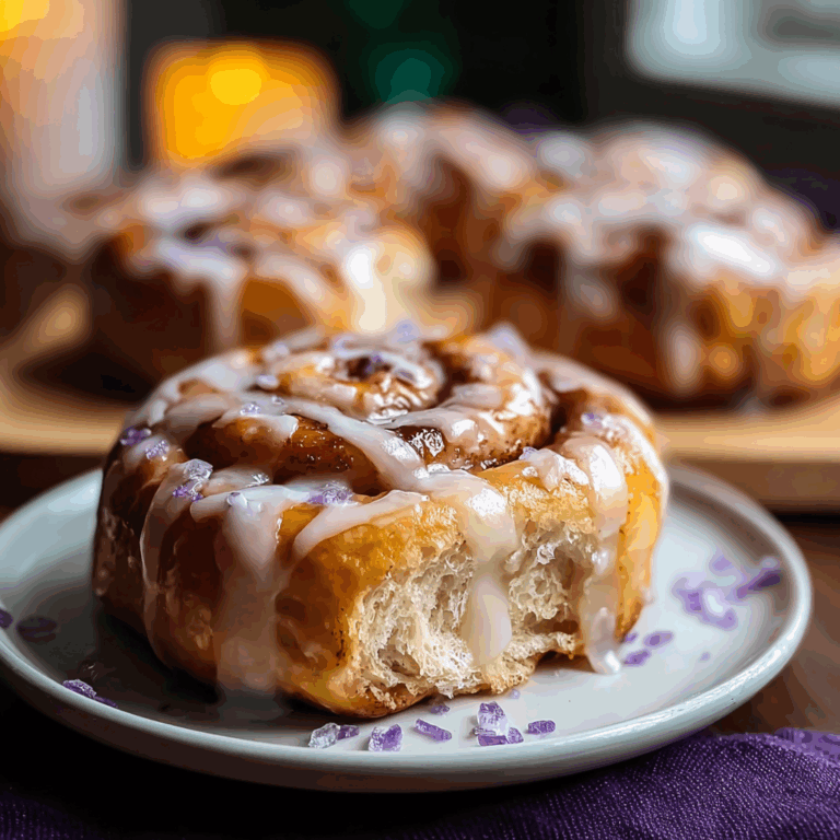 Halloween cinnamon rolls recipe