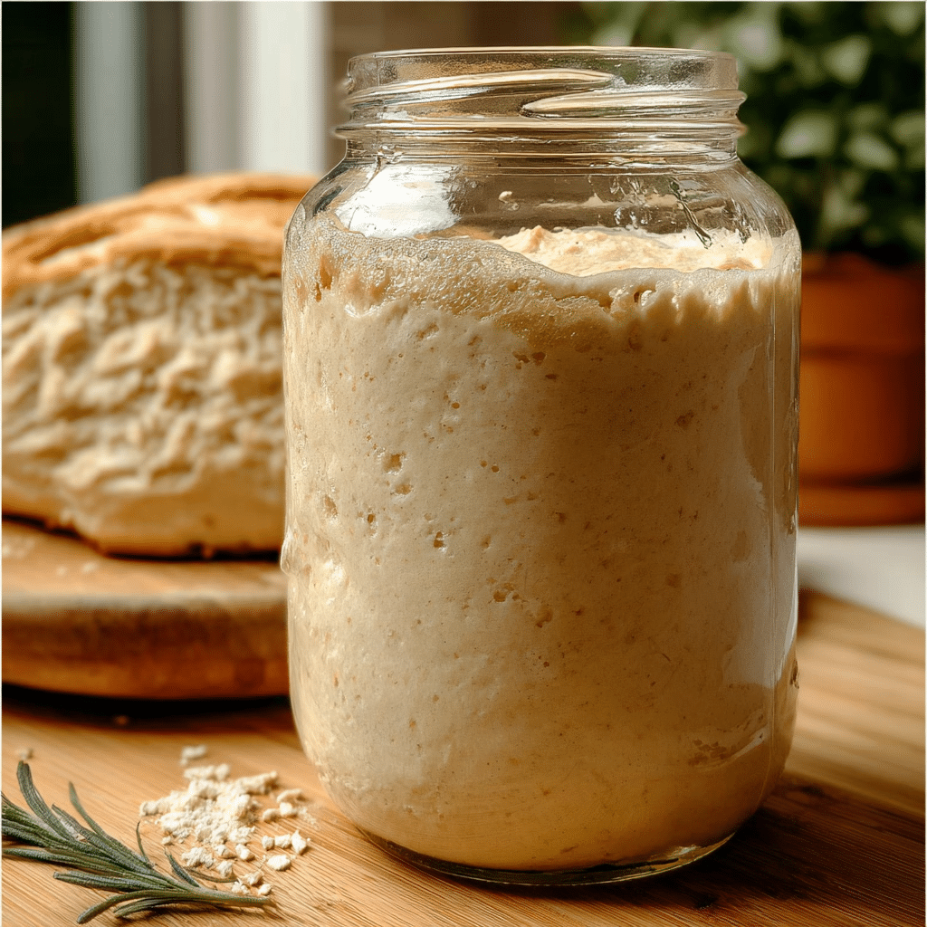homemade sourdough starter recipe