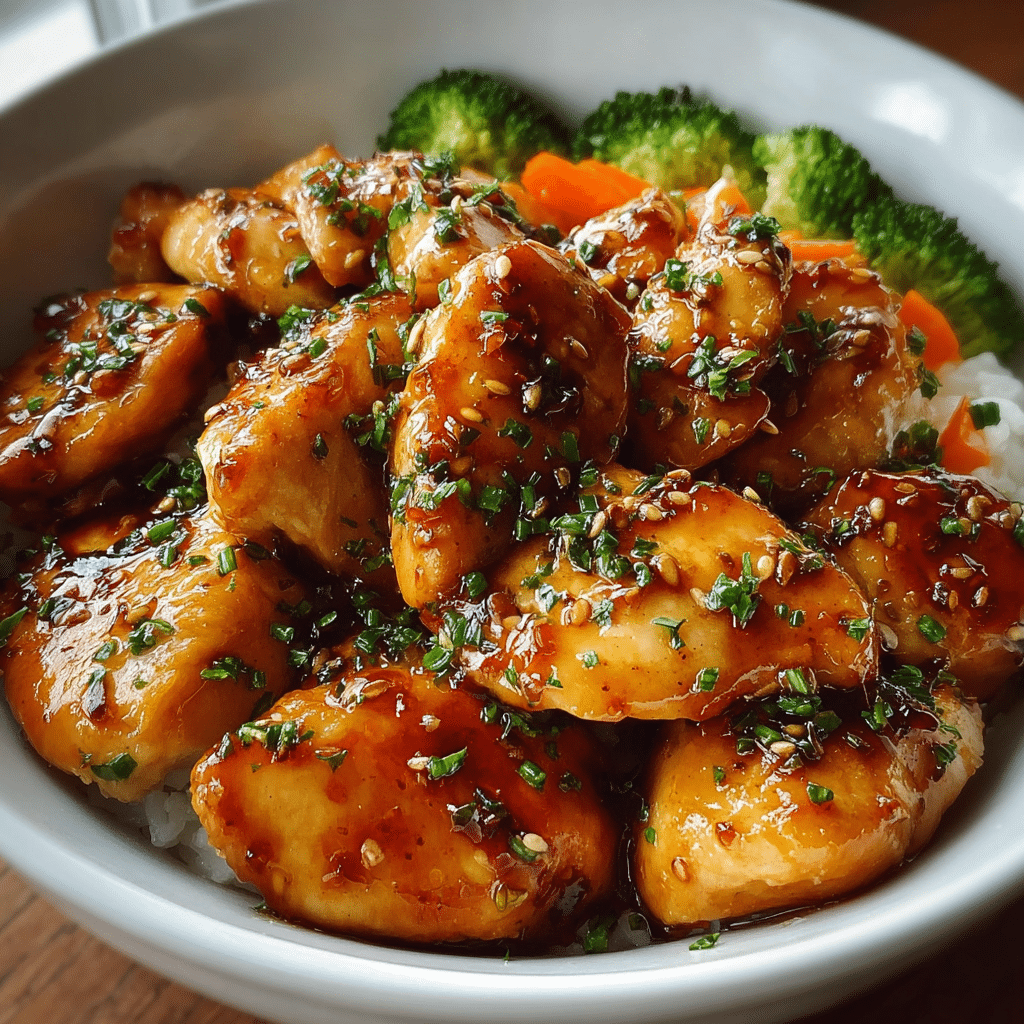 honey garlic chicken recipe