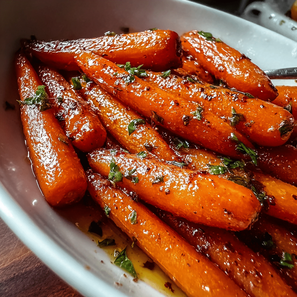 honey roasted carrots recipe