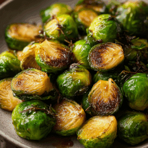 Maple Balsamic Brussels Sprouts Amazing Roasted Recipe