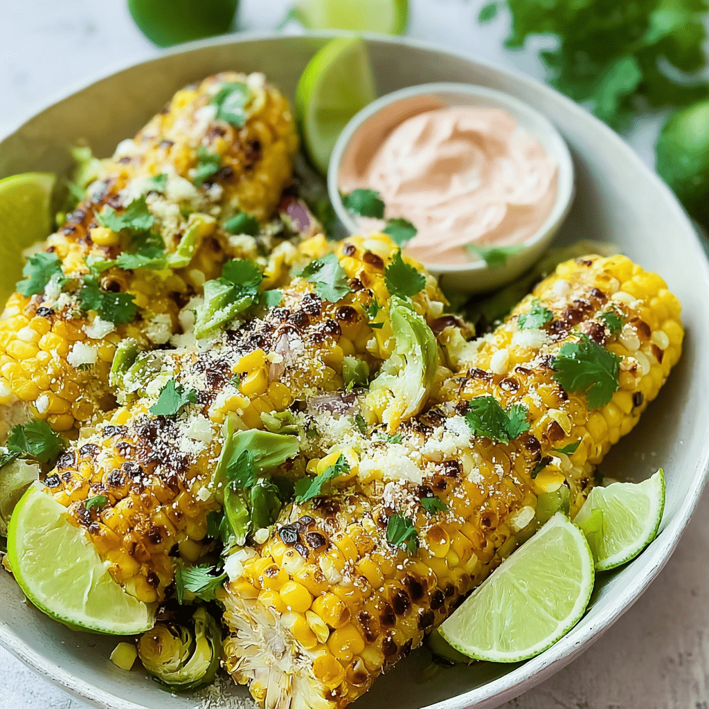Mexican Street Corn Brussels: Amazing Roasted Recipe Guide