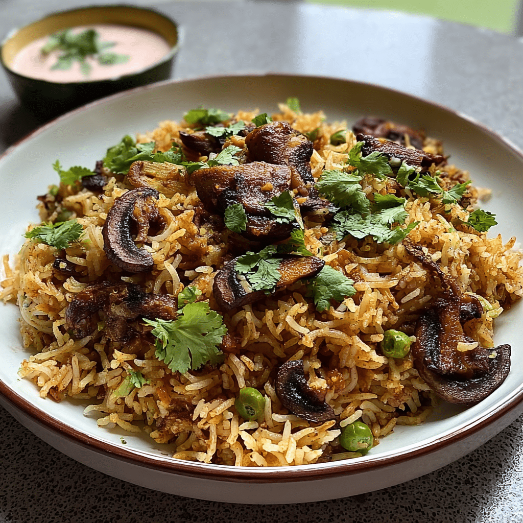 Mushroom Biryani Recipe: Perfect Aromatic Rice Dish Guide