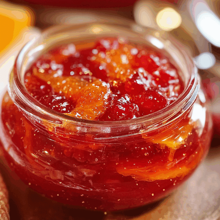 orange cranberry marmalade recipe