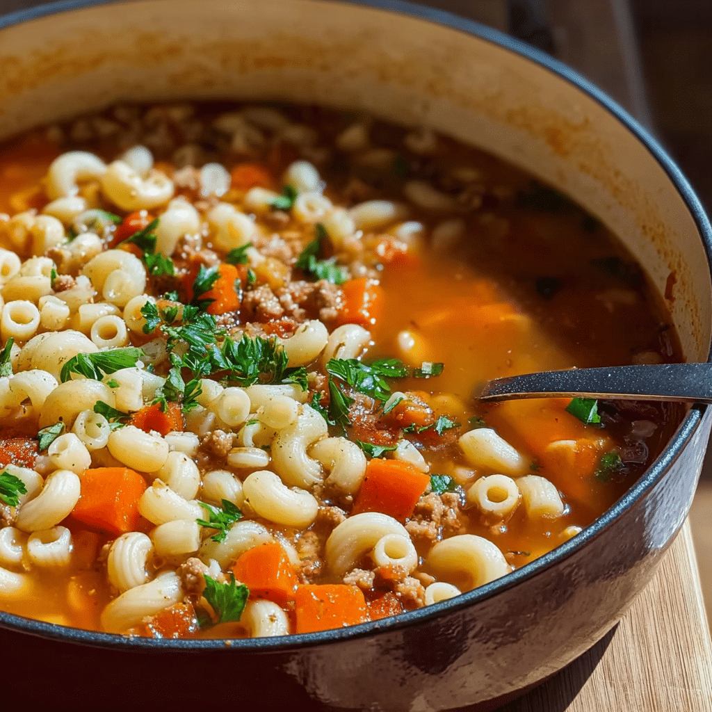 pasta fagioli soup recipe
