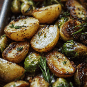 Roasted Brussels Sprouts Potatoes: Perfect Crispy Recipe
