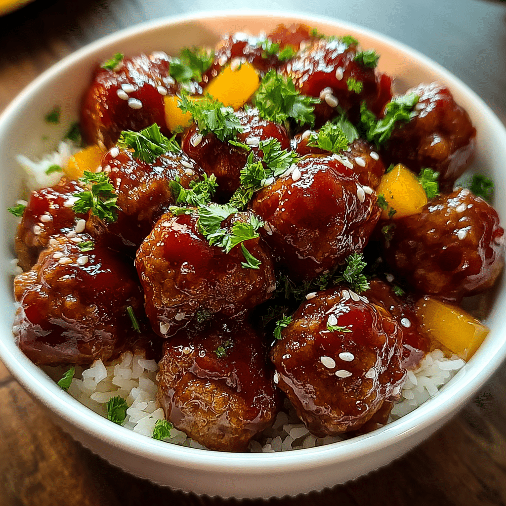 slow cooker teriyaki meatballs recipe