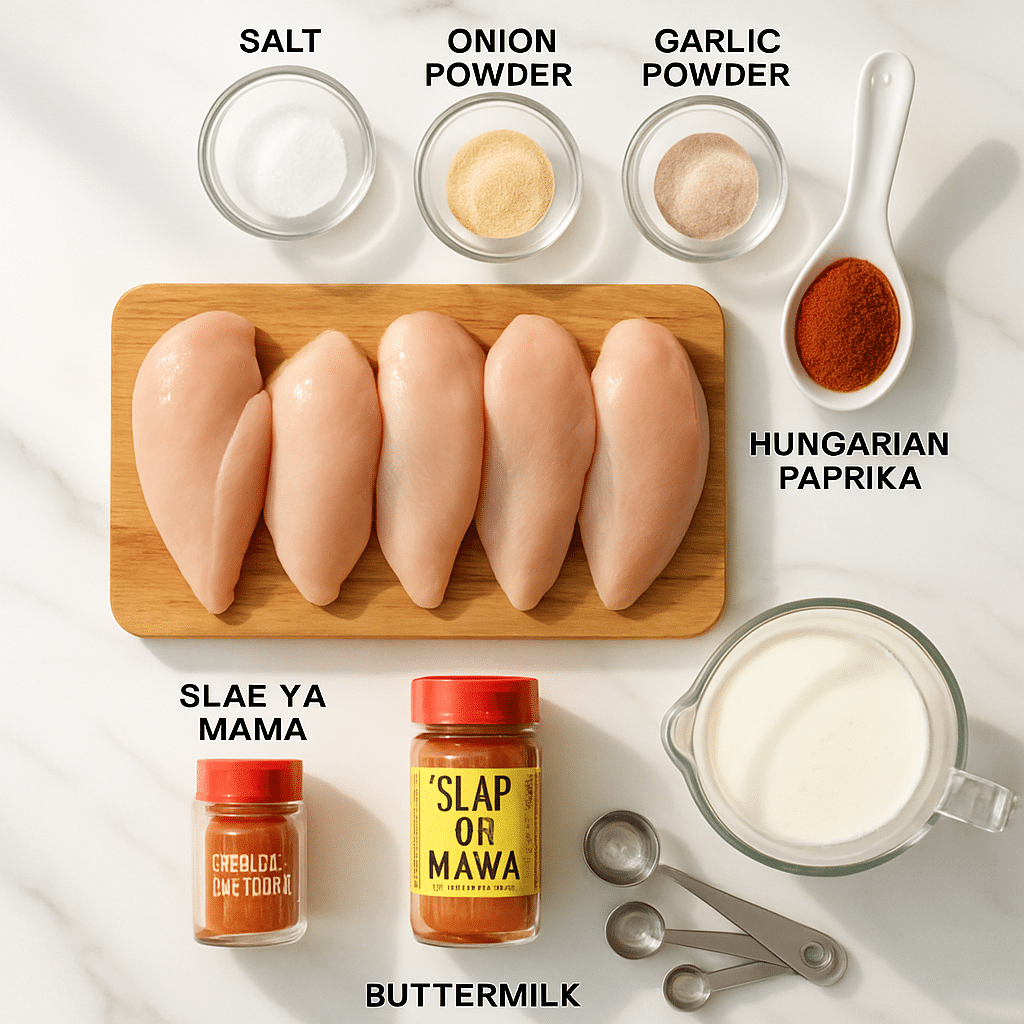 spicy chicken sandwich sauce ingredients photo