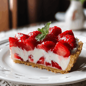 Strawberry Cream Cheese Pie: Amazing No-Bake Recipe Ready