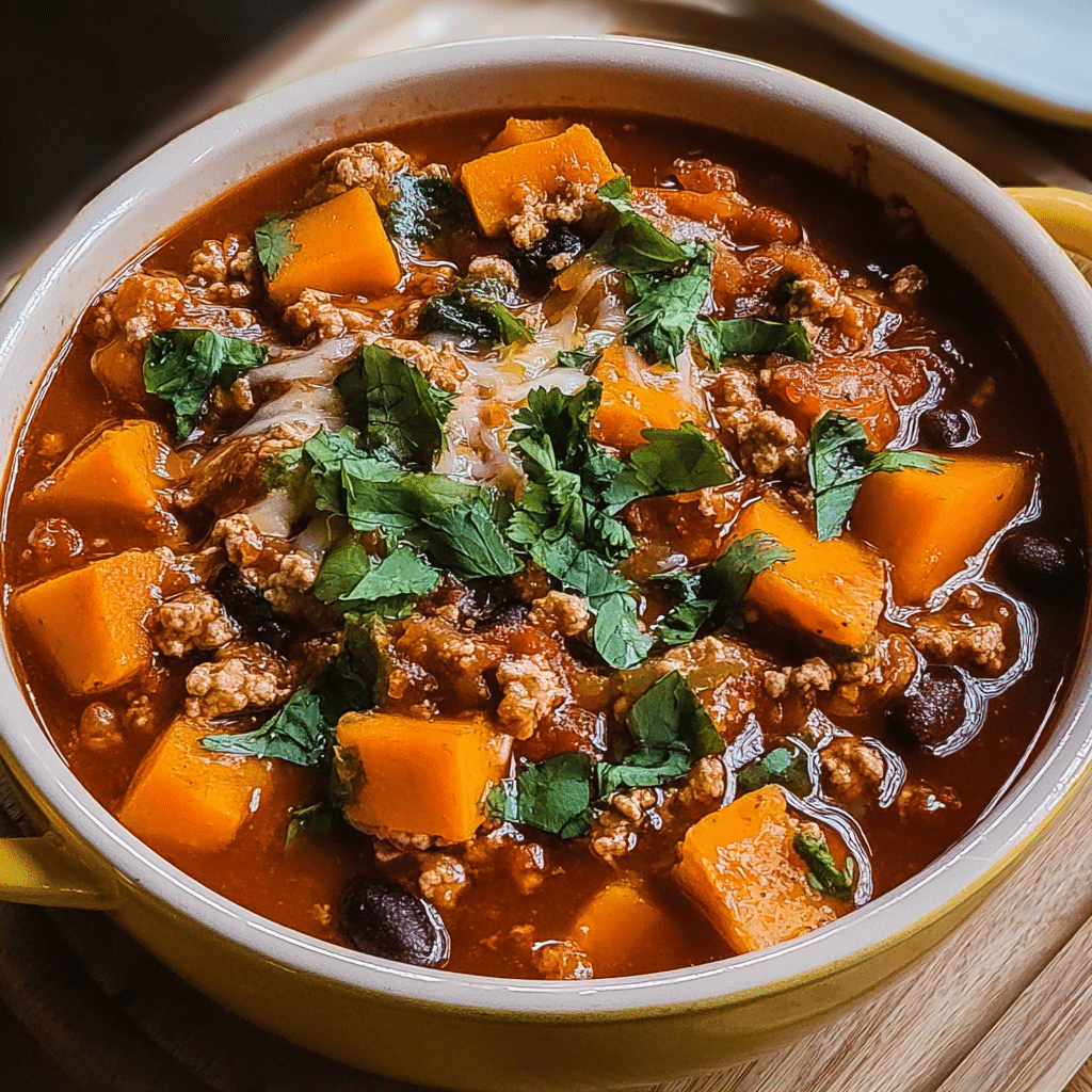 Sweet Potato Turkey Chili Amazing Recipe for Cozy Dinners