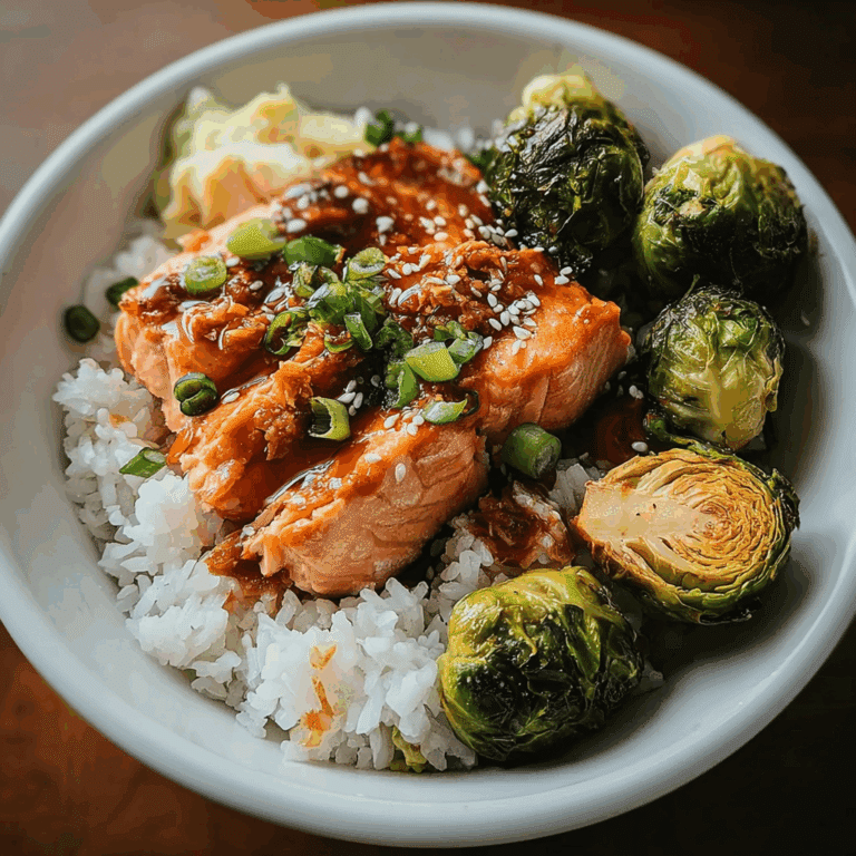 teriyaki salmon bowl recipe
