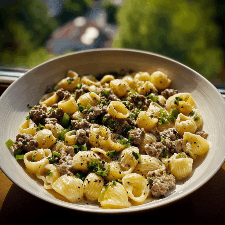 beef cheddar ranch pasta recipe