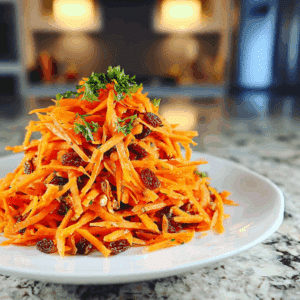 Carrot Raisin Salad: Perfect Sweet & Crunchy Side Dish