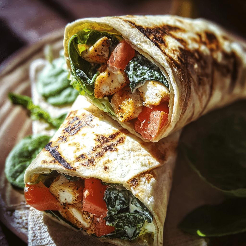 chicken fajita wraps recipe