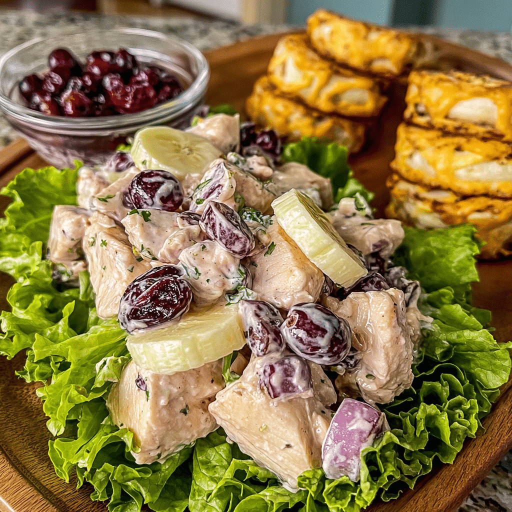 cranberry chicken salad recipe