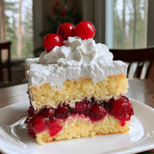 Cranberry Poke Cake: Amazing Christmas Dessert Recipe