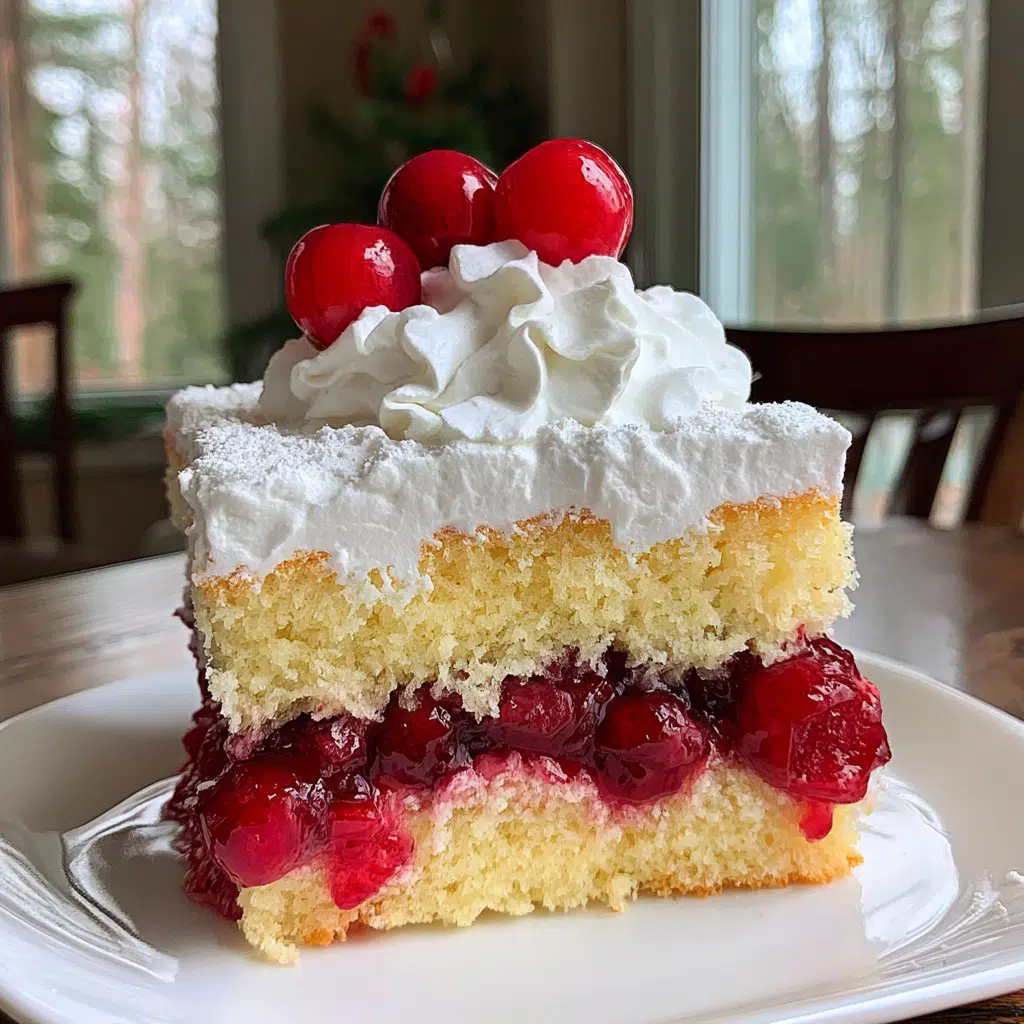 Cranberry Poke Cake: Amazing Christmas Dessert Recipe