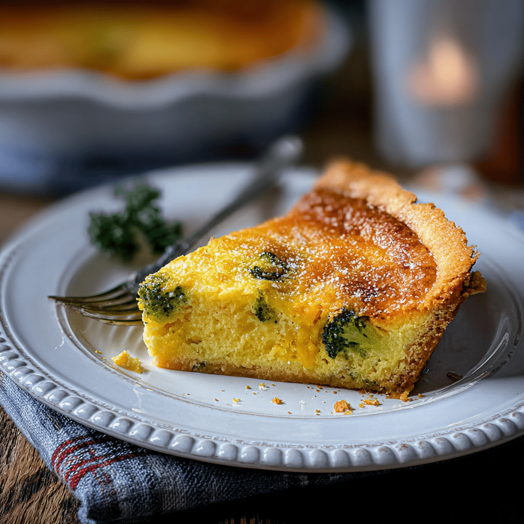 crustless broccoli quiche recipe