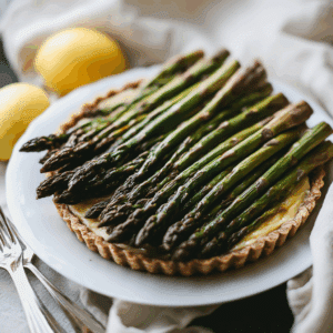 Fresh Asparagus Tart: Perfect Spring Recipe with Flaky Crust