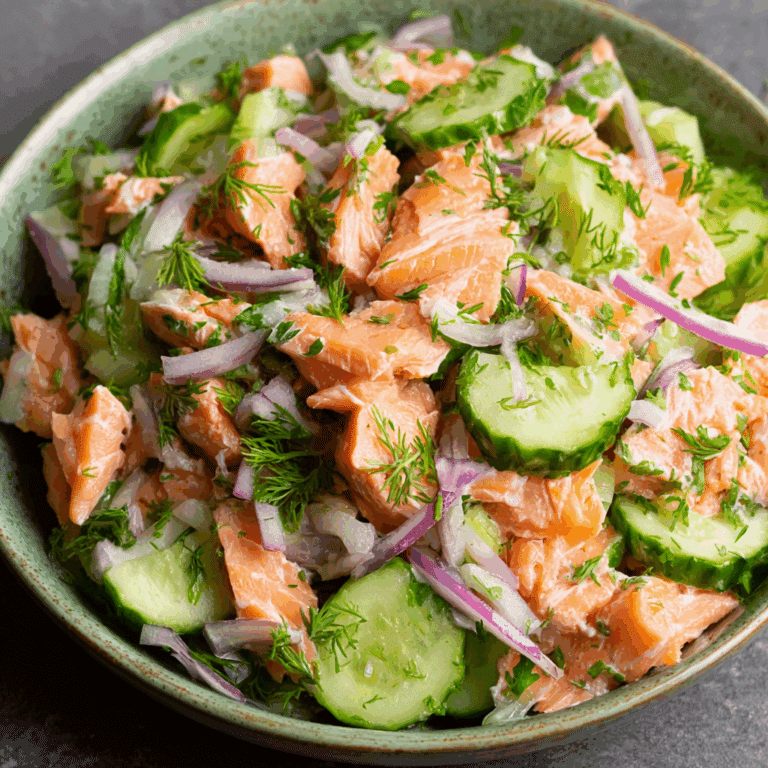 fresh salmon salad recipe
