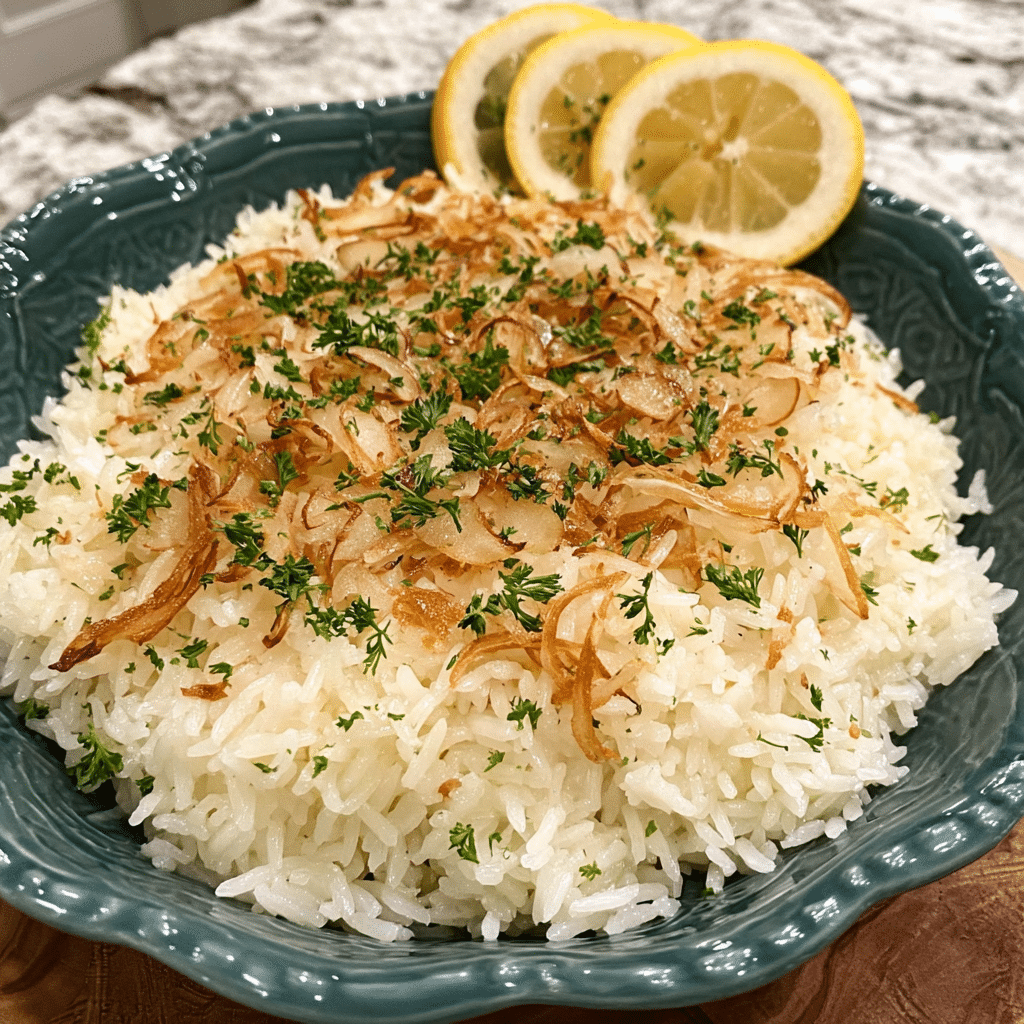 Greek Rice Pilaf midjourney photo