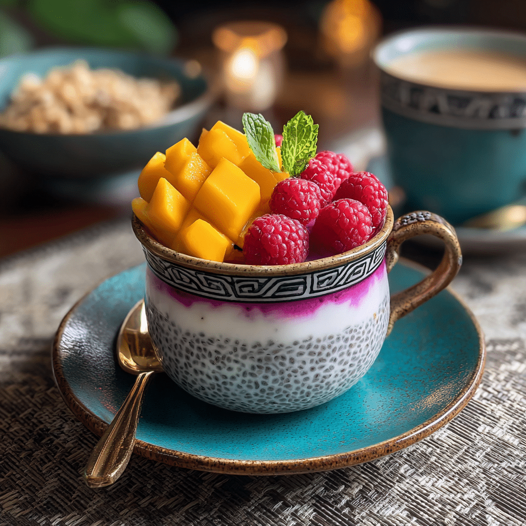 mango dragon fruit chia recipe