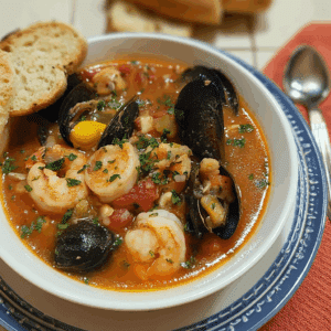 Mediterranean Seafood Stew: Amazing Recipe with Fresh Fish