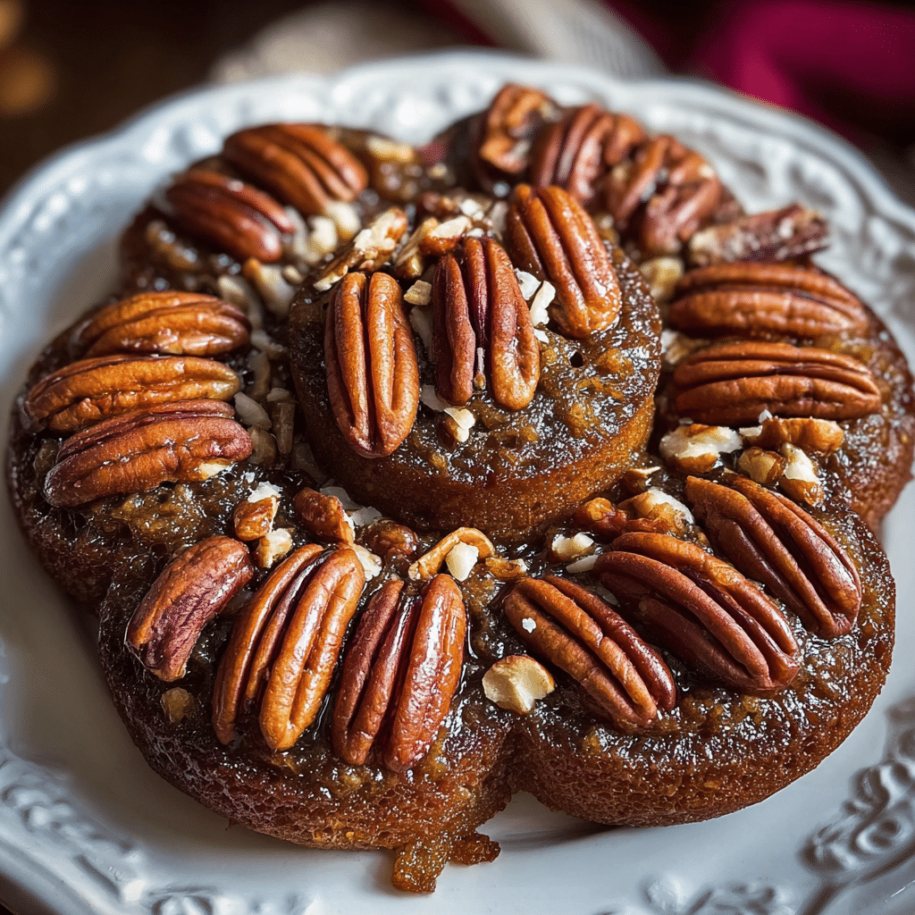 pumpkin pecan upside down midjourney photo