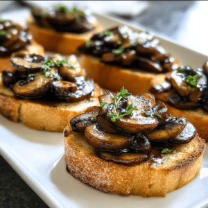 Balsamic Roasted Mushroom Crostini: Amazing Recipe Guide