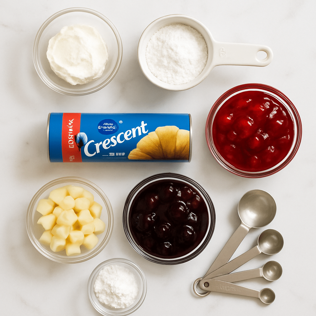 cherry danish recipe ingredients photo