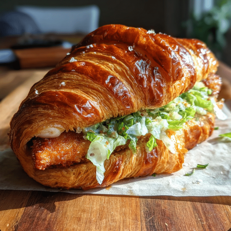 chicken caesar croissant recipe
