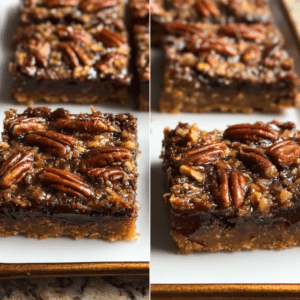 Chocolate Pecan Pie Bars Amazing Recipe with Easy Steps