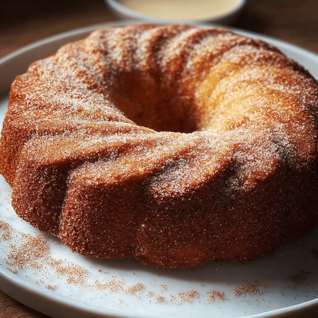 cinnamon sugar doughnut cake recipe