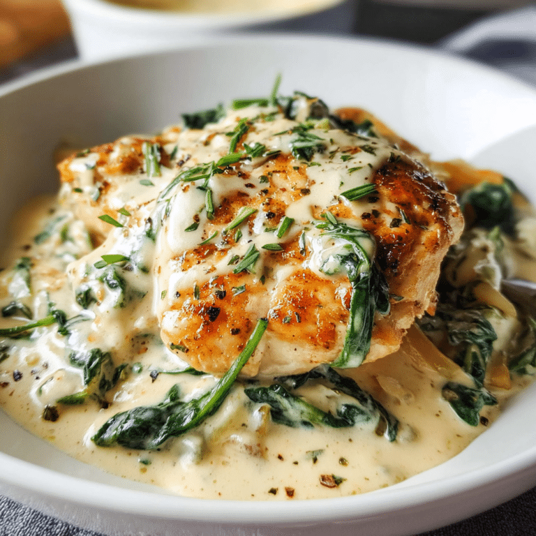 creamy chicken florentine recipe
