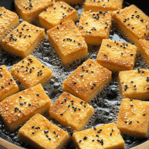 Crispy Sesame Tofu: Amazing Nuggets Recipe Ready in 45 Min