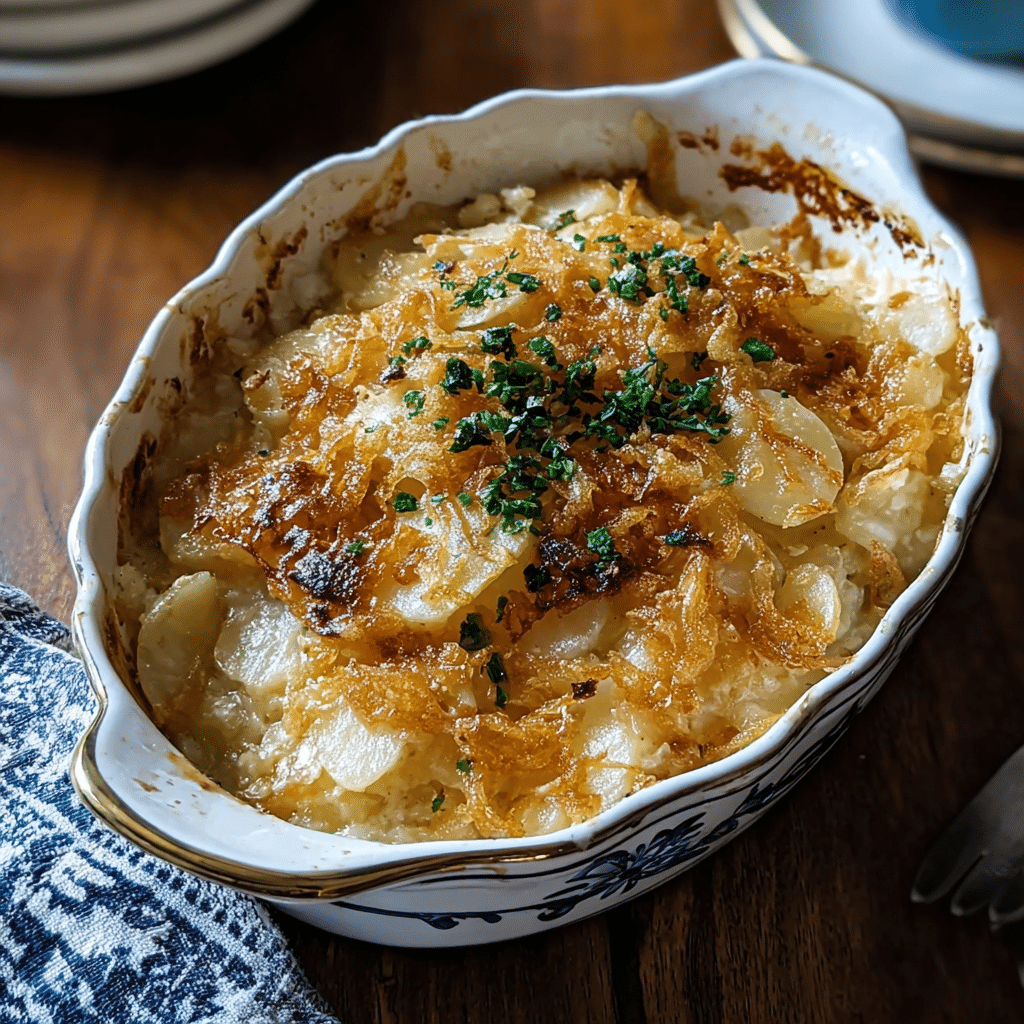 French onion funeral potatoes recipe
