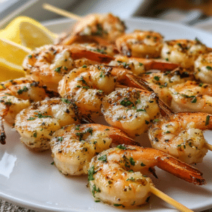 Garlic Butter Shrimp Skewers: Amazing Grilled Recipe Ready