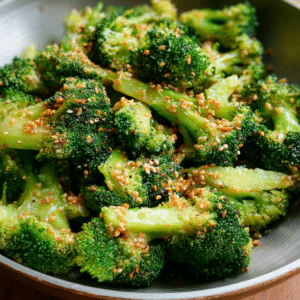 Ginger sesame roasted broccoli amazing recipe ready in 35 min