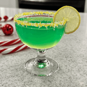 Green Grinch Mocktail: Perfect Holiday Non-Alcoholic Drink