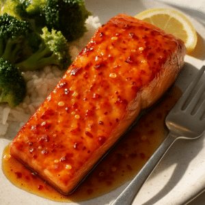 Hot Honey Glazed Salmon: Perfect Sweet & Spicy Recipe