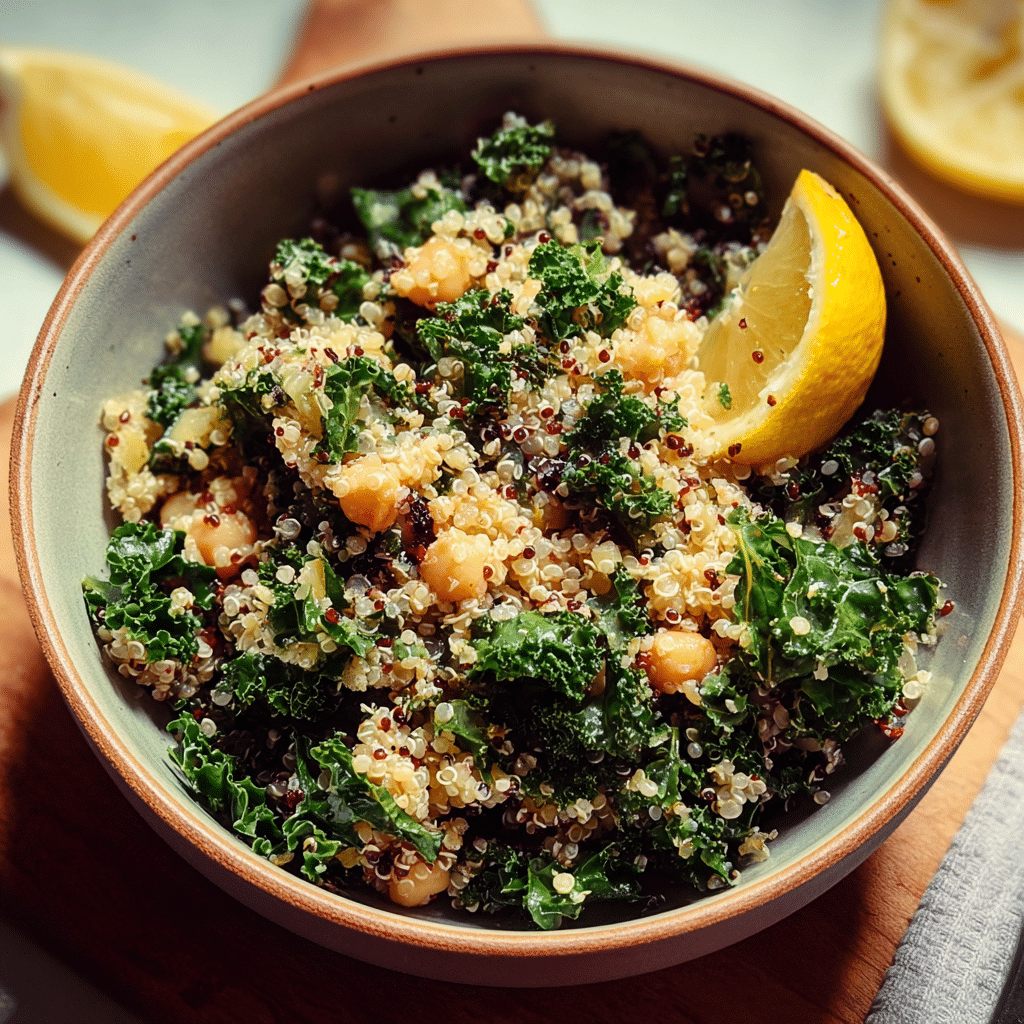 Lemony Quinoa Kale Salad: Amazing Healthy Recipe Guide