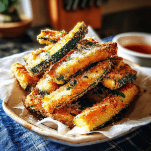 Parmesan Zucchini Fries: Amazing Crispy Recipe Ready Fast