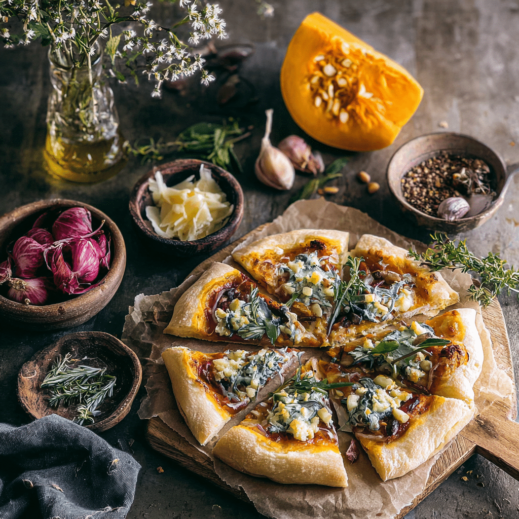 pumpkin gouda pizza recipe