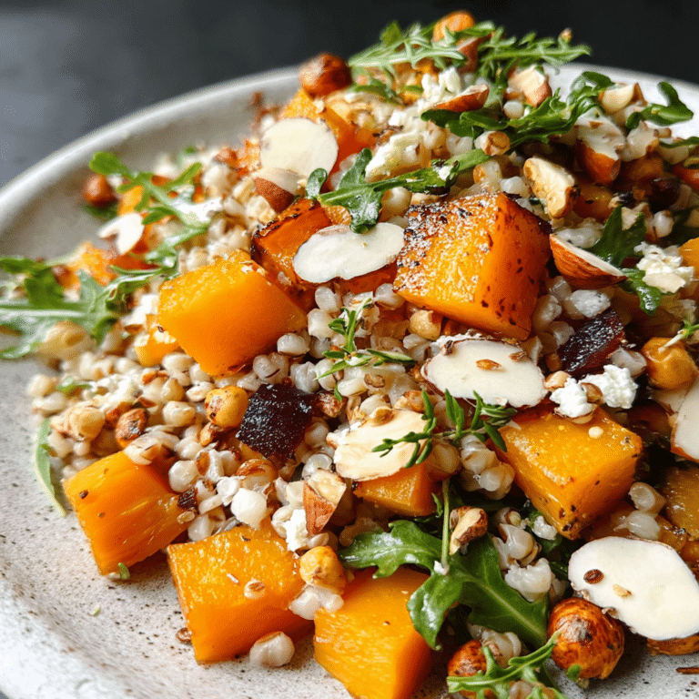 pumpkin hazelnut barley salad recipe