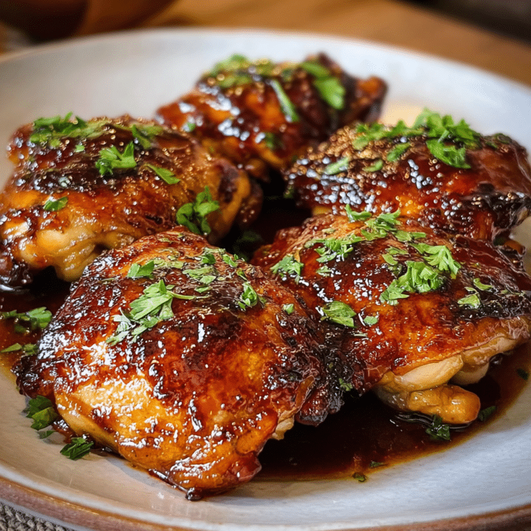 smoked maple glazed thighs recipe