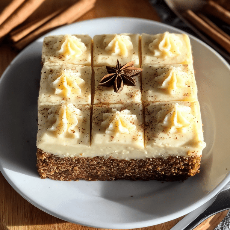 spiced cream cheese cake recipe